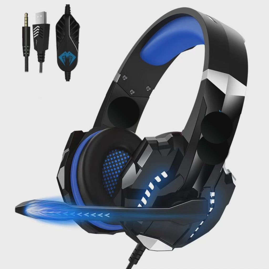 ⭐ Casque Gaming RGB – Micro Intégré & Son Haute Qualité